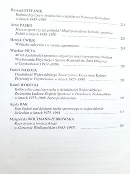 The history of physical culture and tourism in Poland (Volume 1)