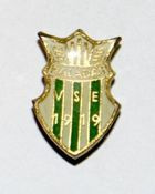 Szombathelyi Haladas badge (epoxy; with signature)