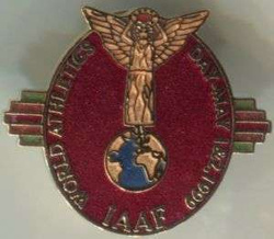 World Athletics Day 1-2.05.1999 IAAF badge pin 