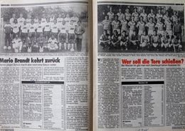 Berlin and East Germany leagues 1991-1992 Fan's Guide (Fussball Woche)