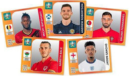 UEFA Euro 2020 Tournament Edition Panini stickers collection - Box (100 packs) 