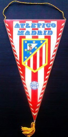 Atletico Madrid big old pennant