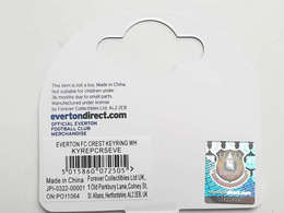 Everton FC big crest keyring (official product)