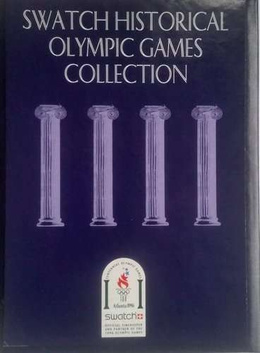 Set of 9 Swatch Historical Olympic Games mini watches official product