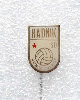 SD Radnik Donji Vakuf crest badge (Bosnia, epoxy)