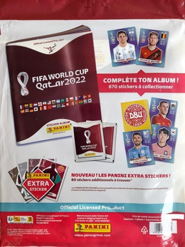 FIFA World Cup Qatar 2022 Panini Sticker Album + 20 stickers