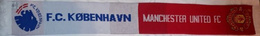 Manchester United - FC Copenhagen Champions League  (01.11.2006, 17.10.2006) official scarf