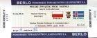 Poland - Iceland match ticket (15.11.2000)