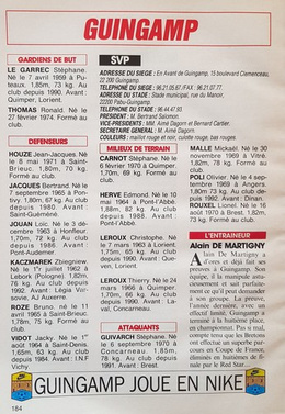  Football yearbook 93