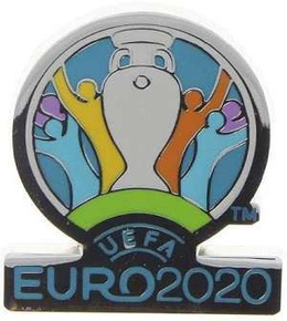 Euro 2020 Skillzy mascot 7 pins-collection (official product)