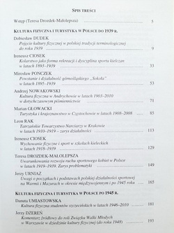 The history of physical culture and tourism in Poland (Volume 1)