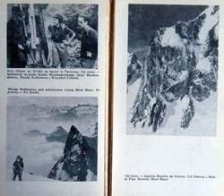 On one of the lines Wanda Rutkiewicz