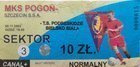Pogon Szczecin - Podbeskidzie Bielsko-Biala II league (08.11.2003) ticket