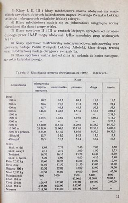 Organisation and management of field events