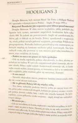 Supporters and surroundings. Lexicon