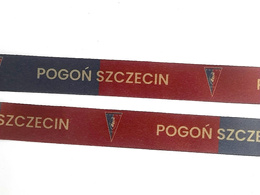 Pogon Szczecin burgundy-blue key lanyard (official product)