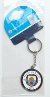 Manchester City big crest one side key ring (official product)