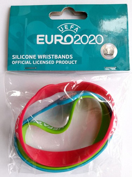 UEFA Euro 2020 silicone wristbands (official licensed product)