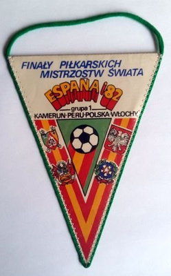 Pennant Finals FIFA World Cup Spain '82 First group