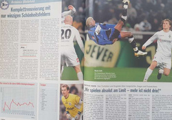 The Bundesliga summary 2005/2006 - 2009/2010 seasons (Kicker magazine, 5 issues in hard cover)