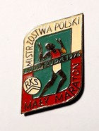 Poland Championships of Little Marathon (Lodz, Ruda 1976) badge (lacquer)