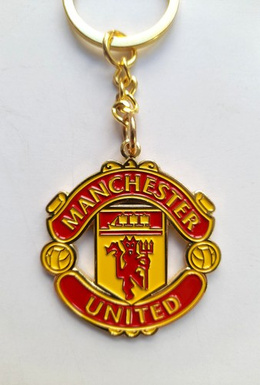 Manchester United FC big crest keyring (official product)