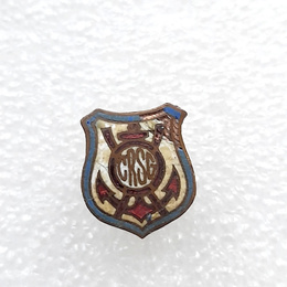 Clube de Regatas Saldanha da Gama Vitoria crest old badge (Brazil, enamel)