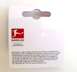 Bundesliga champion trophy badge (Official Licensed Product)