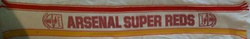 Arsenal FC Super Reds scarf 