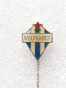 FK Budućnost Podgorica badge (Montenegro, epoxy)