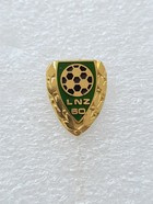 60th Anniversary of the Ljubljana District Football Association badge (lacquer, signature)