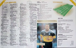 Superclubs Soccer Yearbook 98/99 for supporters of Cardiff City