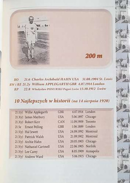 Athletics Games. Volume 6. Antwerp 1920