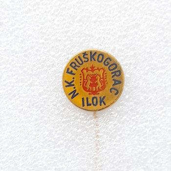 NK Fruskogorac Ilok badge (Croatia, epoxy)
