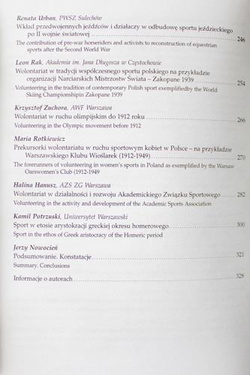 Volunteering in Education, Sport, Olympic and Paralympic Movement