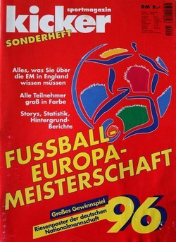 UEFA Euro England 1996 Fan's Guide (kicker)
