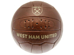 West Ham United FC faux leather retro ball (official product)