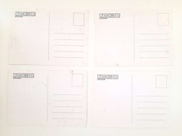 England National Team FIFA World Cup South Africa 2010 set of 4 postcards (Match of the Day magazine)