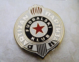 FK Partizan Belgrade enamel in etui (official product)