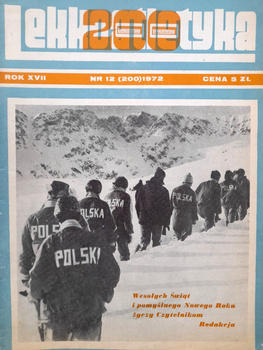 Monthly magazine Athletic 1972 (set of 6 issues)