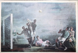 Postcards Football in the Fine Arts in Poland (9 items)