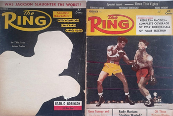 The Ring Magazine 1957 (2 issue)