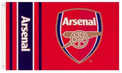 Arsenal FC core crest flag (official product)