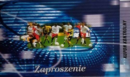 Poland -Romania match invitation (16.10.2002)