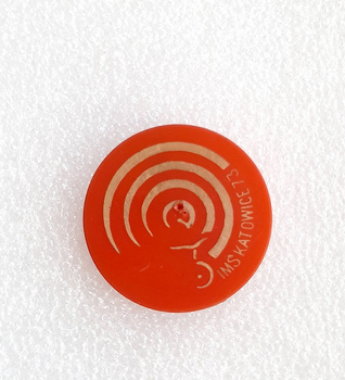 FIM Speedway World Chmapionship Final Katowice 1973 badge (plastic)