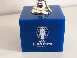 Miniature replica of the trophy of the UEFA Euro 2024 Germany, 11 cm (Official Licensed Product)