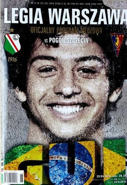 Legia Warsaw - Pogon Szczecin (Ekstraklasa 29.04.2015)/Lech Poznan (Poland Cup Final 02.05.2015) double match programme