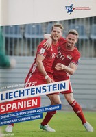 Liechtenstein - Spain match program (5.09.2017, World Cup qualification)