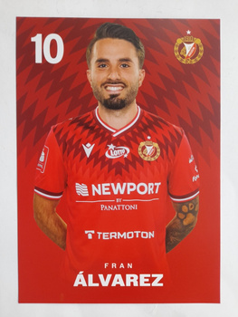 Fran Alvarez - Widzew Lodz season 2025-26 photo (official product)