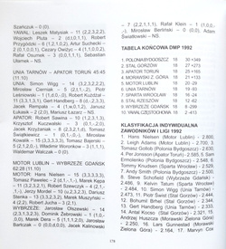 The Speedway league lexicon. Volume XV (1991-1992)